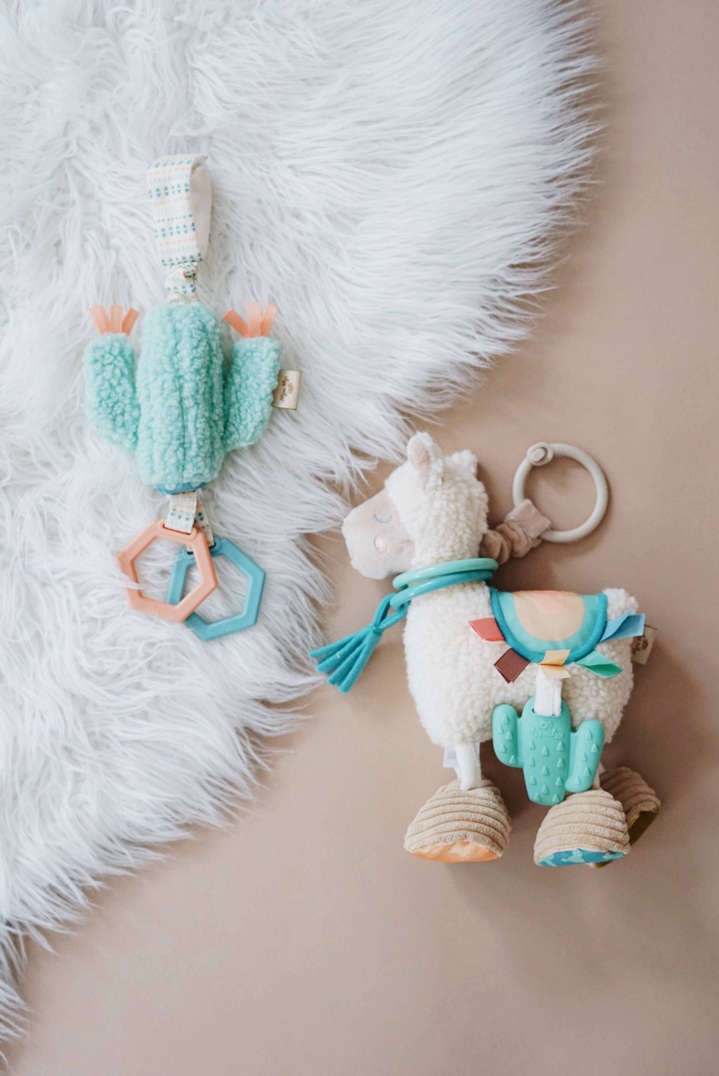 Itzy Friends Link & Love™ Activity Plush With Teether Toy