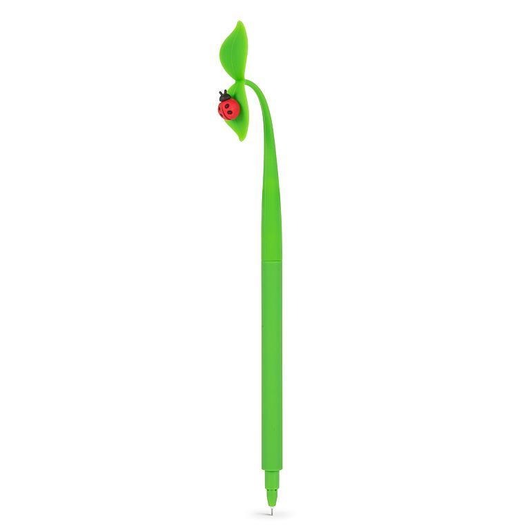 Ladybug on leaf pen
