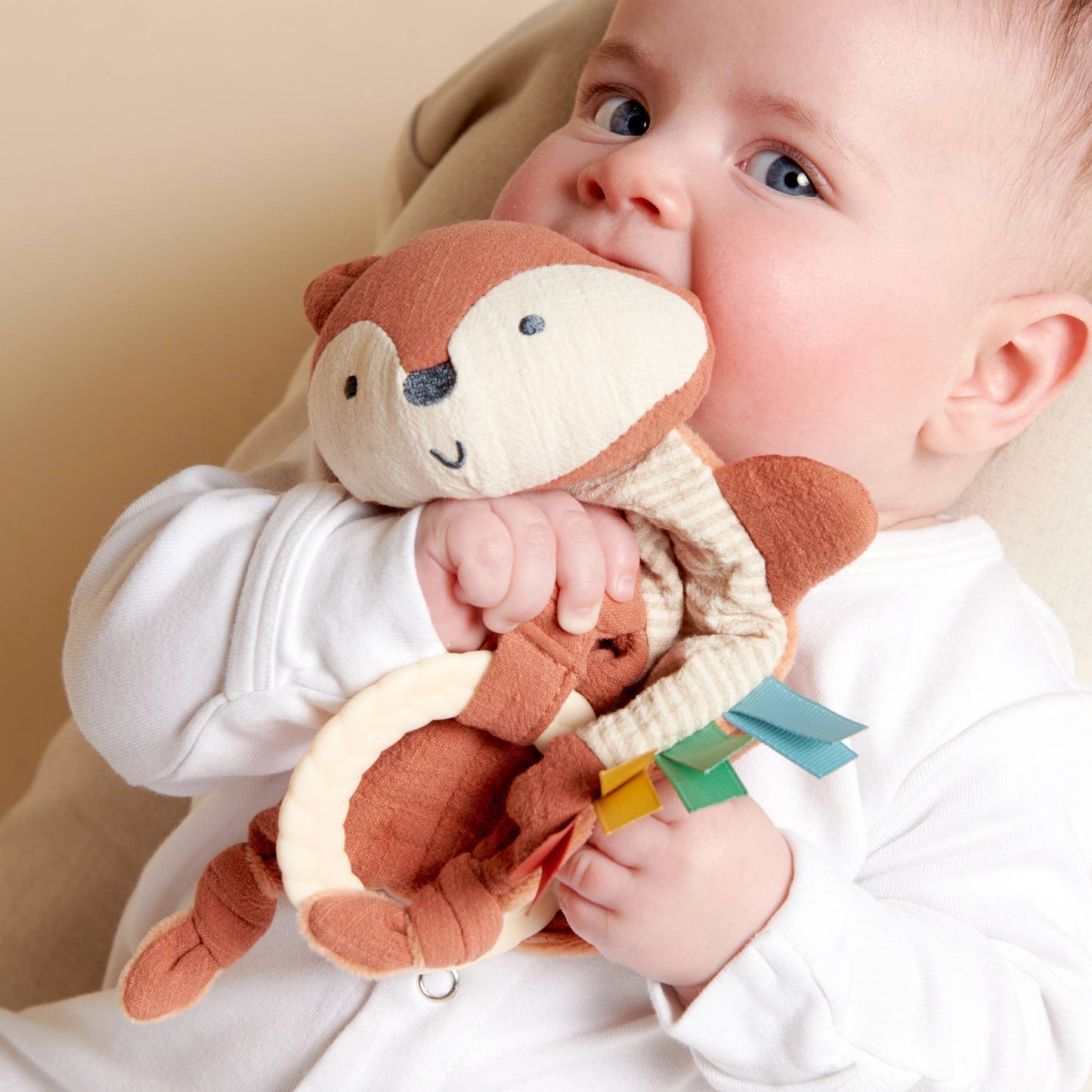 *NEW OPTIONS* Bitzy Crinkle™ Sensory Toy With Teether