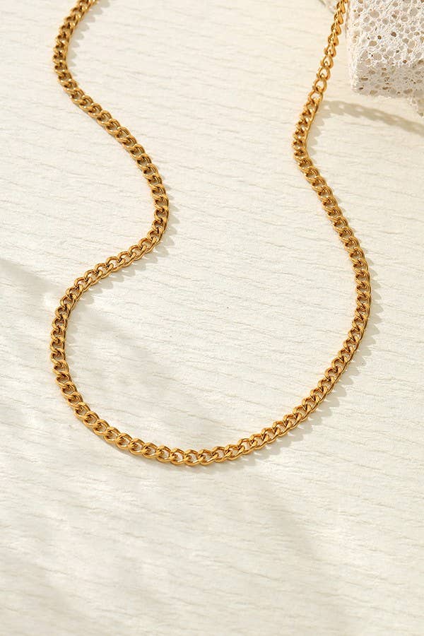 COLLIER EN ACIER INOXYDABLE ÉTANCHE ET ANTI-TERNISSURE | 40NK318
