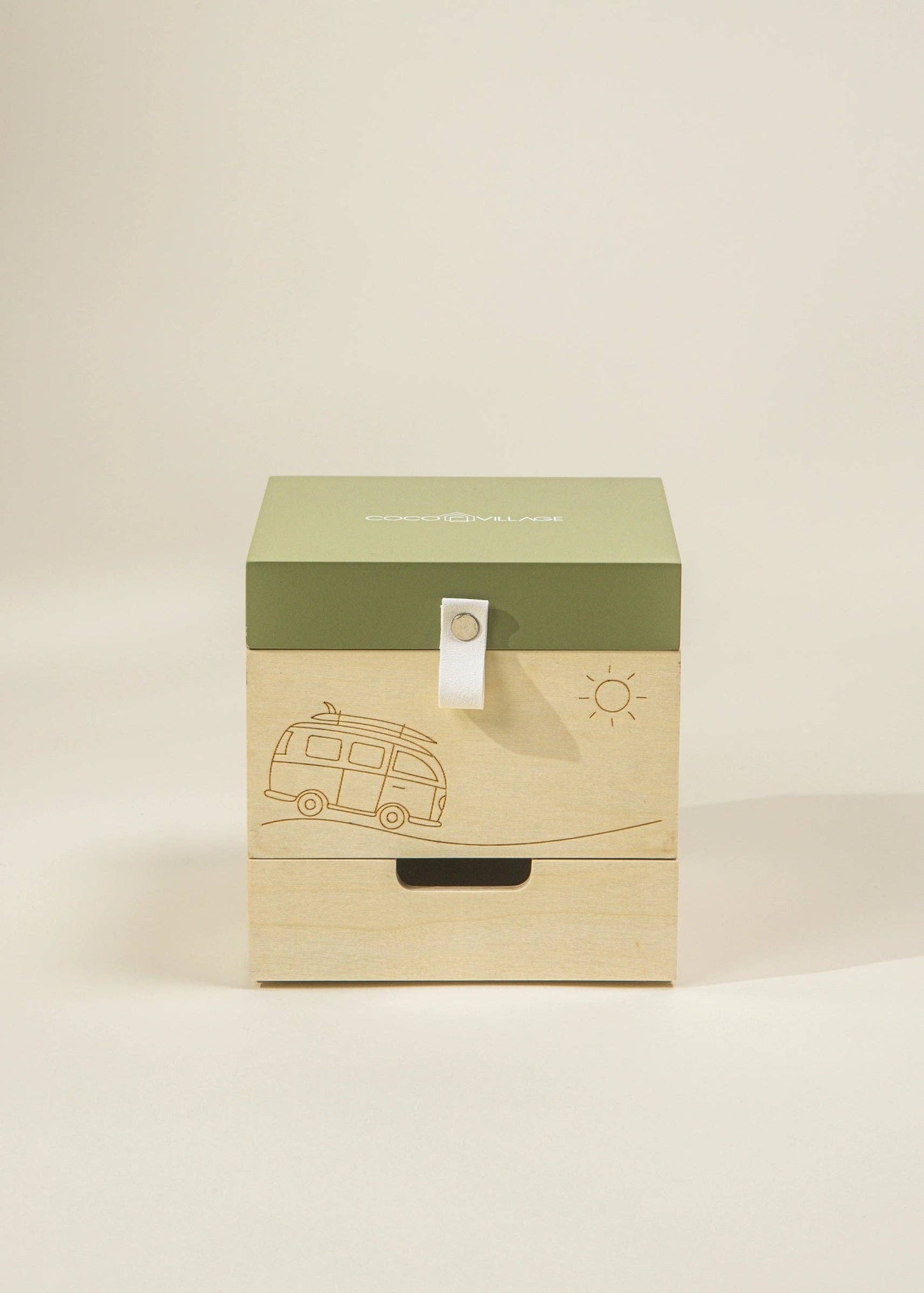 Wooden Musical Souvenir Box - Travel