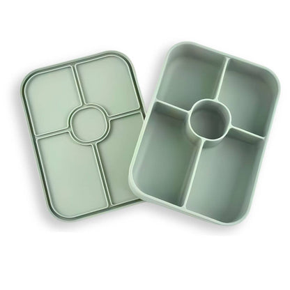 Kids Bento Box, Leak-Proof & 100% Silicone