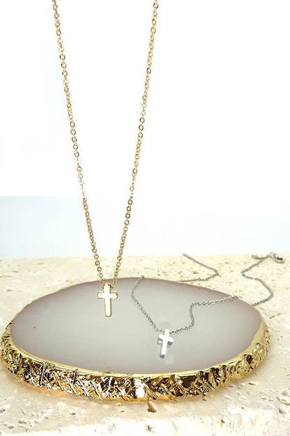 COLLIER MINI CROIX CLASSIQUE | 47N15737-CROSS