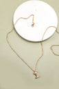 BALLOON BUBBLE PERSONALIZED INITIAL NECKLACE | 80N108
