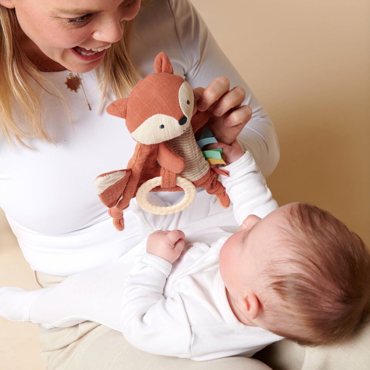 *NEW OPTIONS* Bitzy Crinkle™ Sensory Toy With Teether