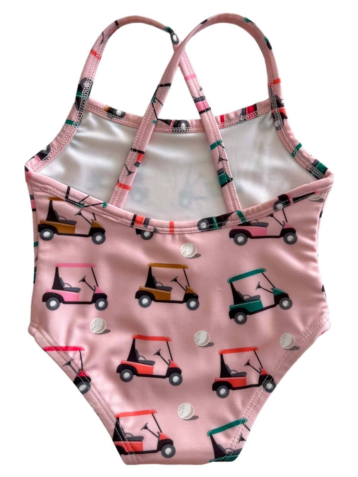 Voiturette de golf rose / Maillot de bain Marina / UPF 50+ (Bébé - Enfant)