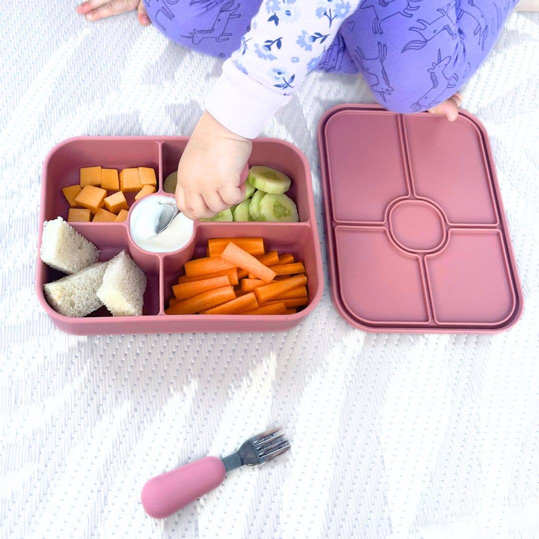 Kids Bento Box, Leak-Proof & 100% Silicone