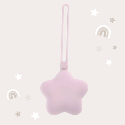 Star Pacifier Holder Case - Lavender