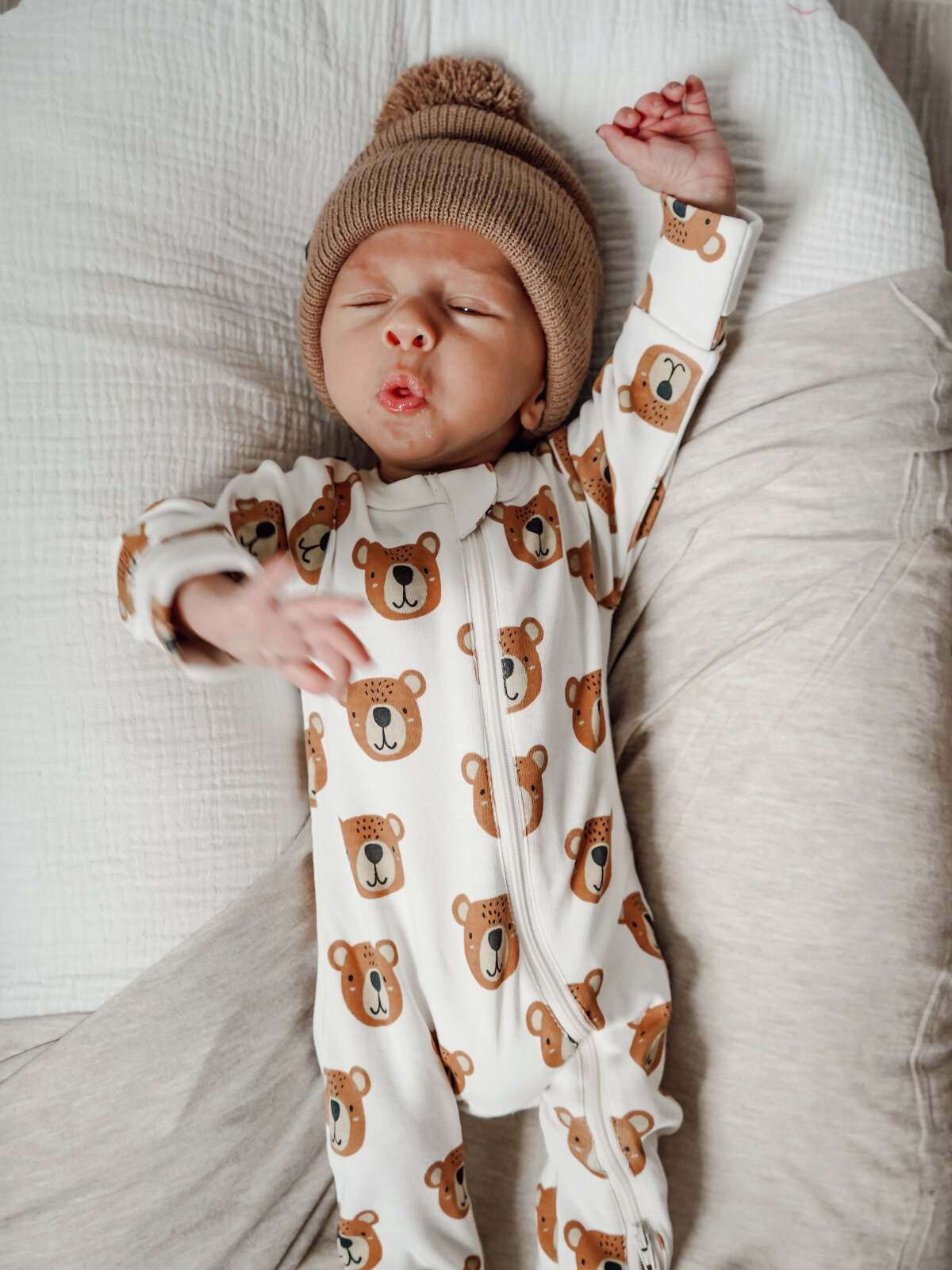 Baby Bear / Organic 2-Way Zip Romper (Baby - Kids)