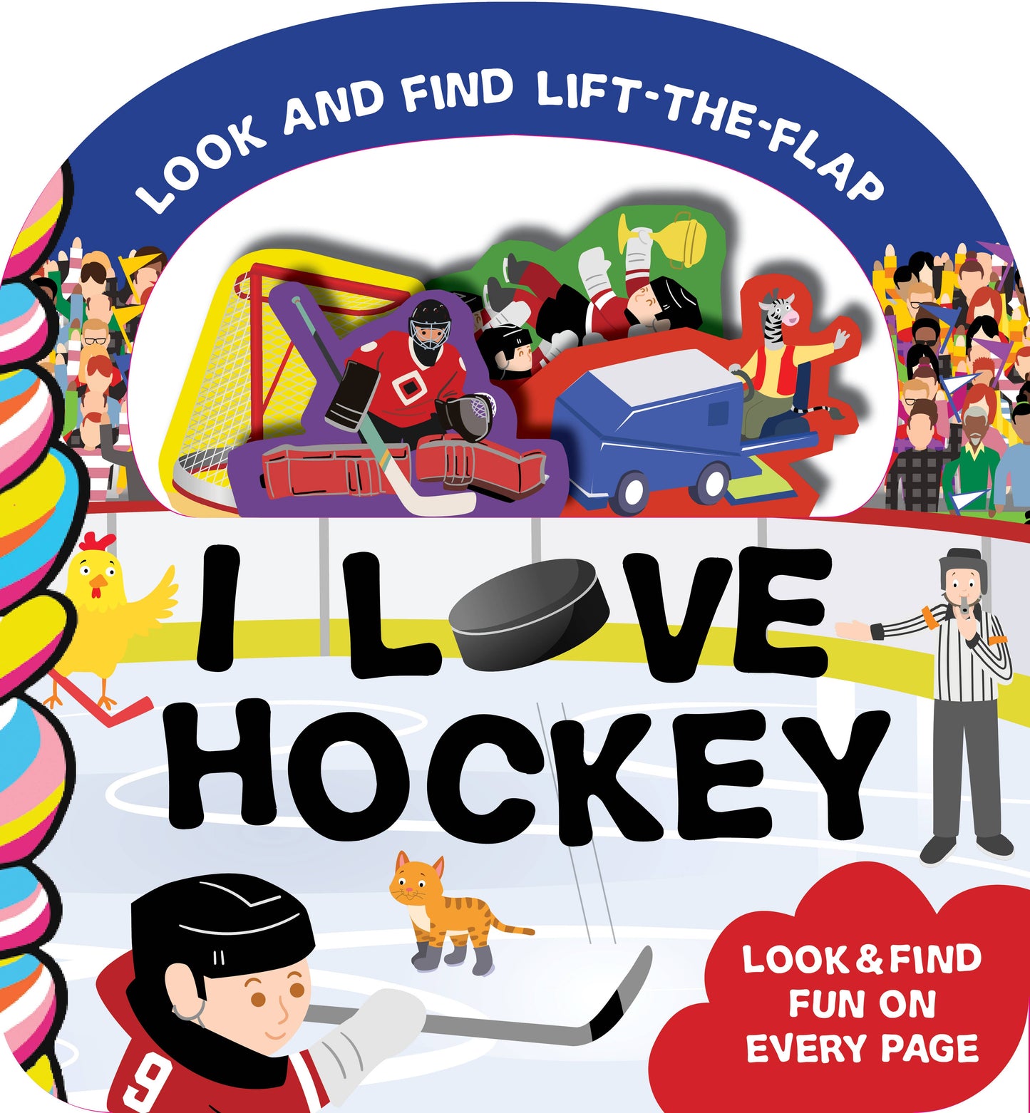 I Love Hockey! Look and Find Lift-the-Flap