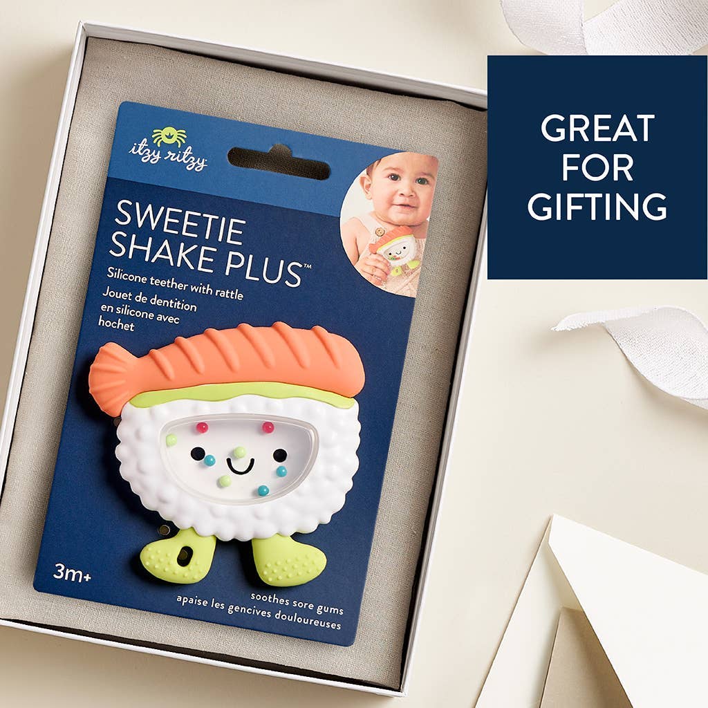 *New Option* Sweetie Shake Plus™ - Teething + Rattle Toy