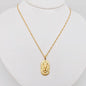 Zodiac Design 18K Gold Plated 12 Constellation Necklace -FGS