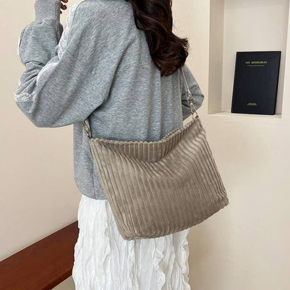 Corduroy AZTEC Guitar Shoulder Strap Tote Bag | 40P584