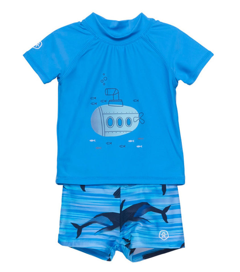 Baby/Kids Swimset - Azure Blue