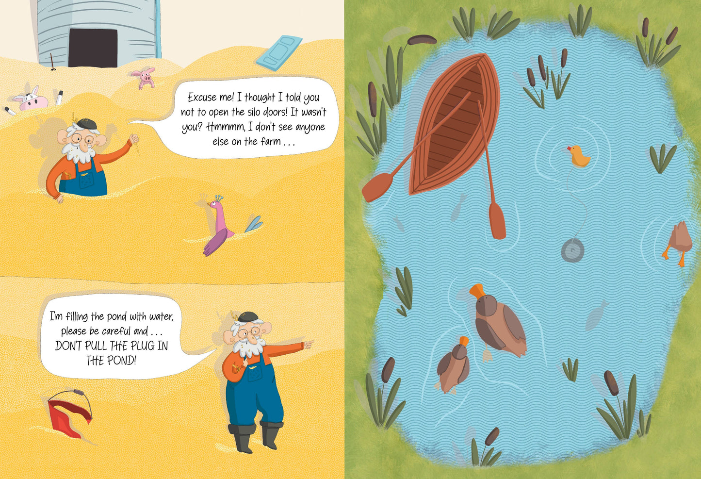 Don't Open The Barn Door!