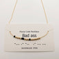 Handmade “Fuck off” Morse Code Necklace