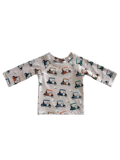 Golf Cart / Maui Rashguard / UPF 50+ (Baby - Kids)