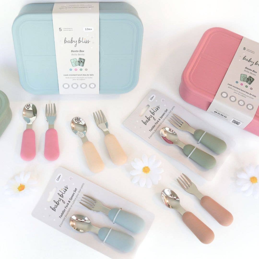 Kids Bento Box, Leak-Proof & 100% Silicone