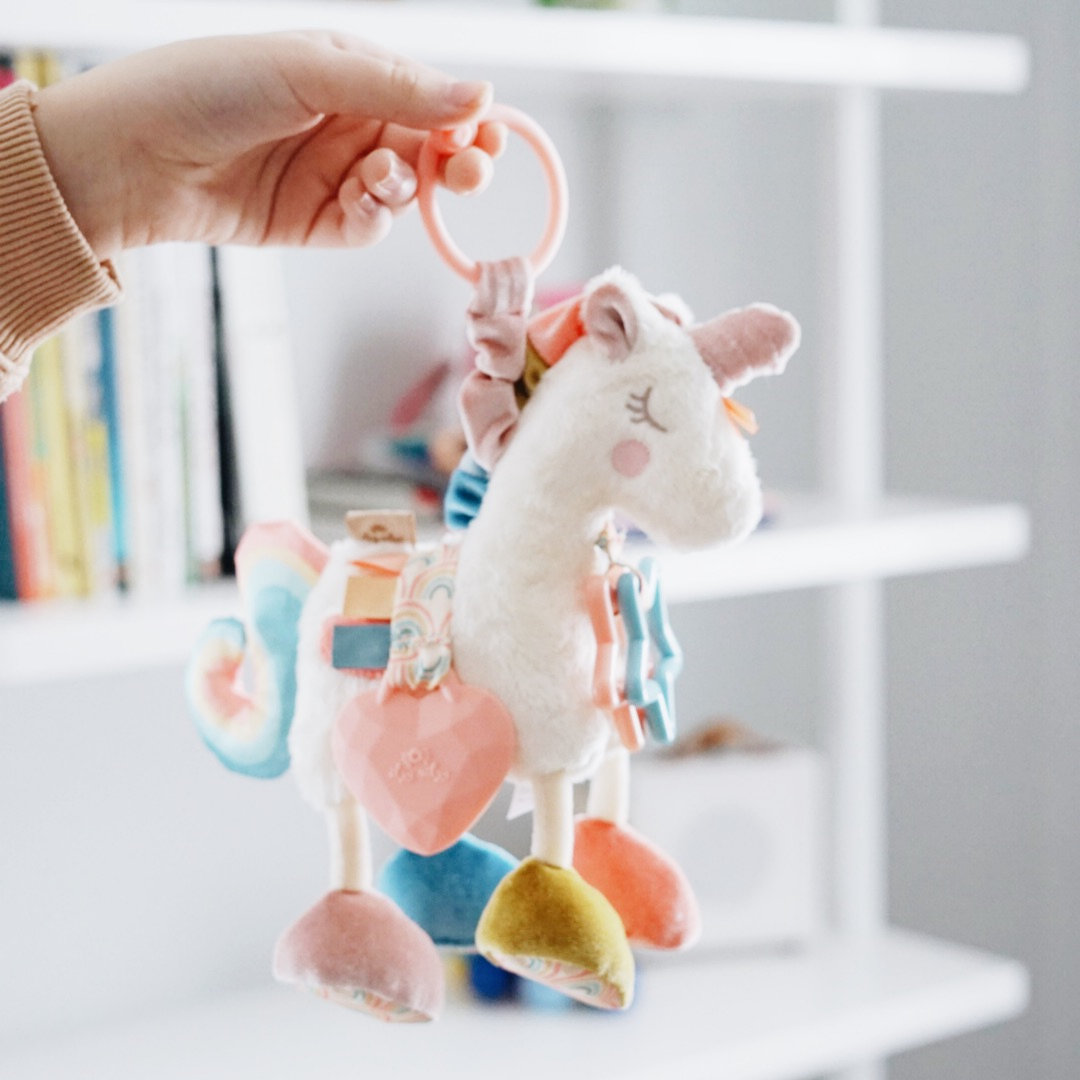 Itzy Friends Link & Love™ Activity Plush With Teether Toy