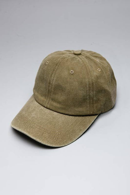 VINTAGE WASHED BASEBALL CAP 40HW702