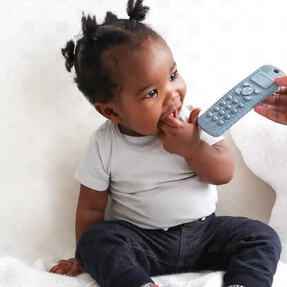 Sensory Popper Teether Phone - Sage