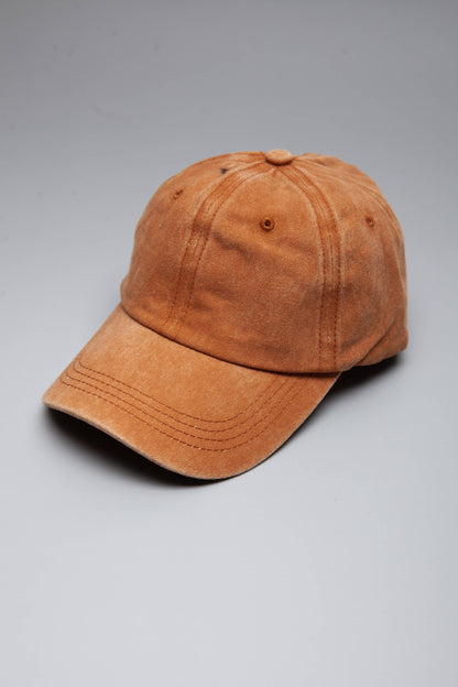 VINTAGE WASHED BASEBALL CAP 40HW702