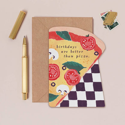 Pizza Slice Birthday Card | Pizza Birthday Card | Male Cards