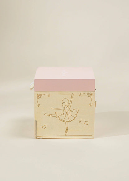 Wooden Musical Souvenir Box - Ballerina