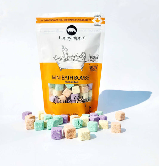 Llama Poop - Mini Bath Bombs- Gift Bag