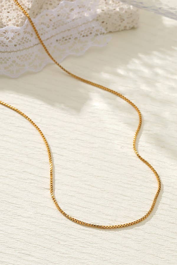 COLLIER EN ACIER INOXYDABLE ÉTANCHE ET ANTI-TERNISSURE | 40NK318