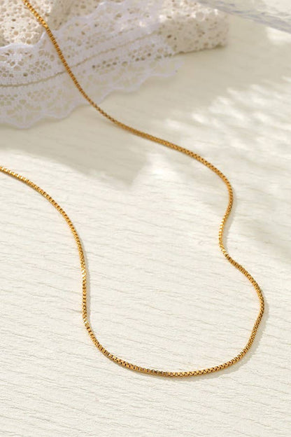 COLLIER EN ACIER INOXYDABLE ÉTANCHE ET ANTI-TERNISSURE | 40NK318