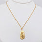 Zodiac Design 18K Gold Plated 12 Constellation Necklace -FGS
