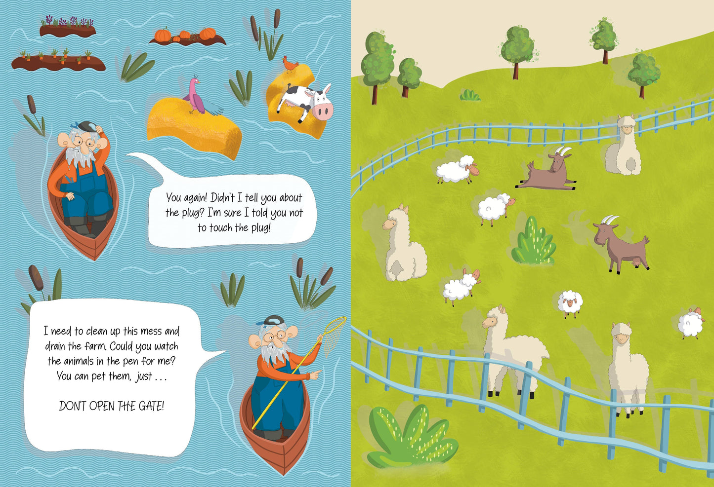 Don't Open The Barn Door!