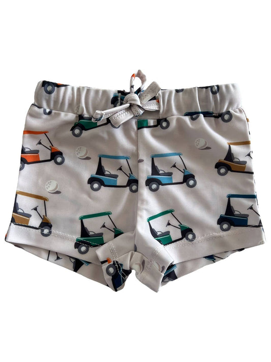Golf Cart / Riviera Swim Short / UPF 50+ (Baby - Kids)