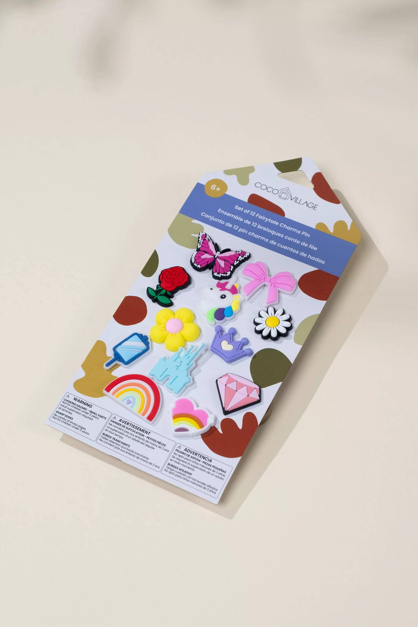 Set of 12 Fairytale Charms Pin