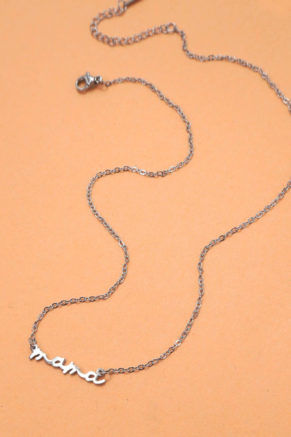 18K STAINLESS STEEL TARNISH FREE MAMA NECKLACE |