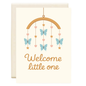 Butterfly Mobile  | Baby Greeting Card