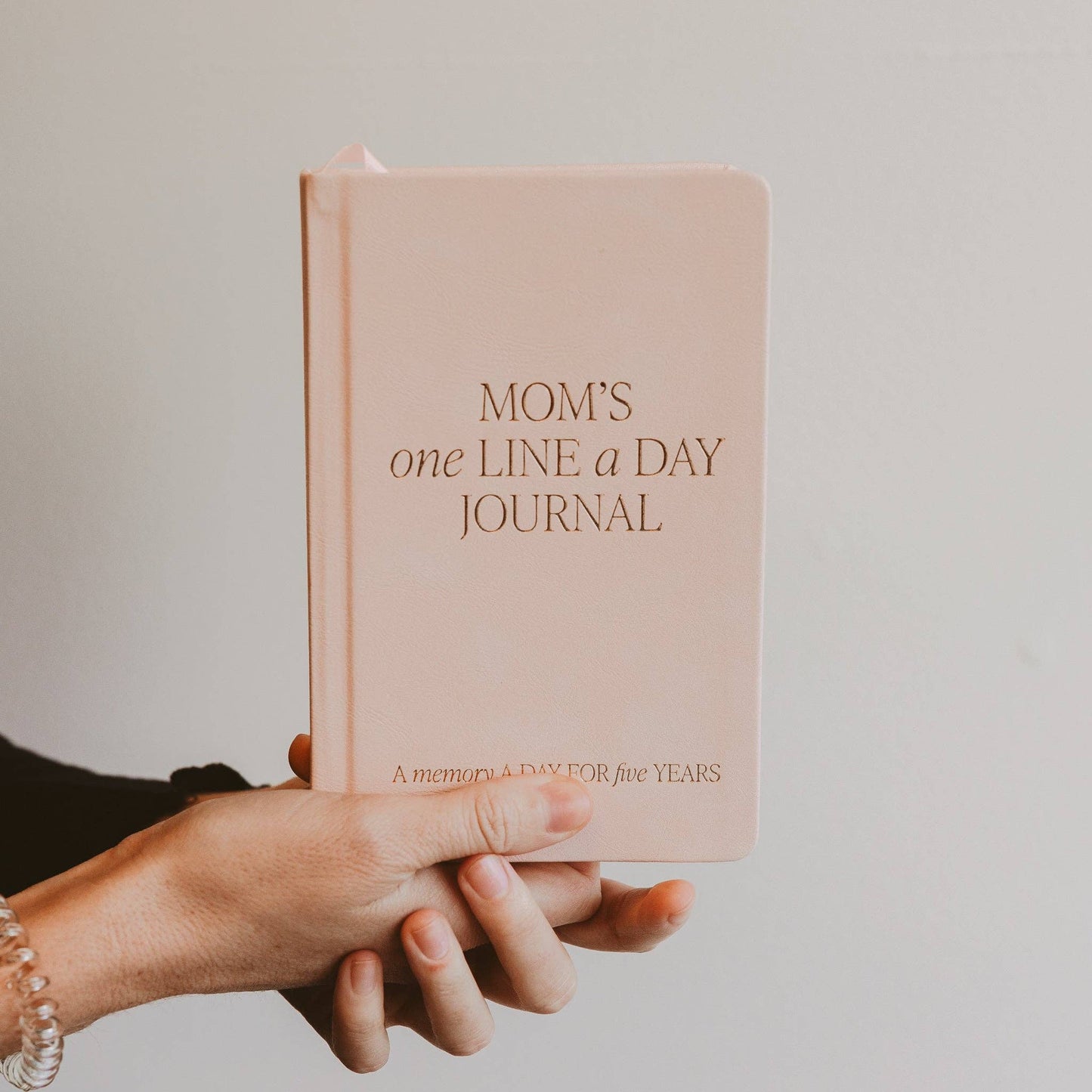 Journal en cuir d'une ligne par jour pour maman - Cadeaux pour la fête des mères