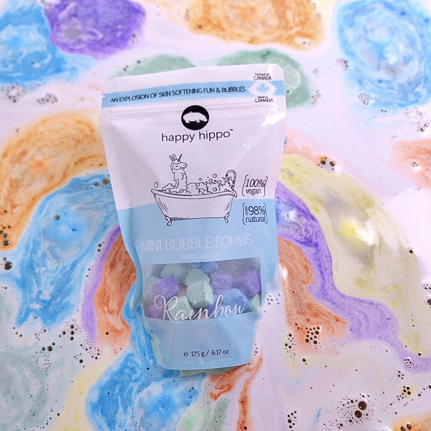 Rainbow - Mini Bath Bombs- Gift Bag