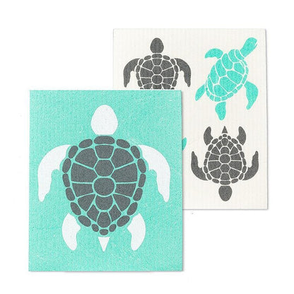 Swedish Dishclolth- Sea Turtle
