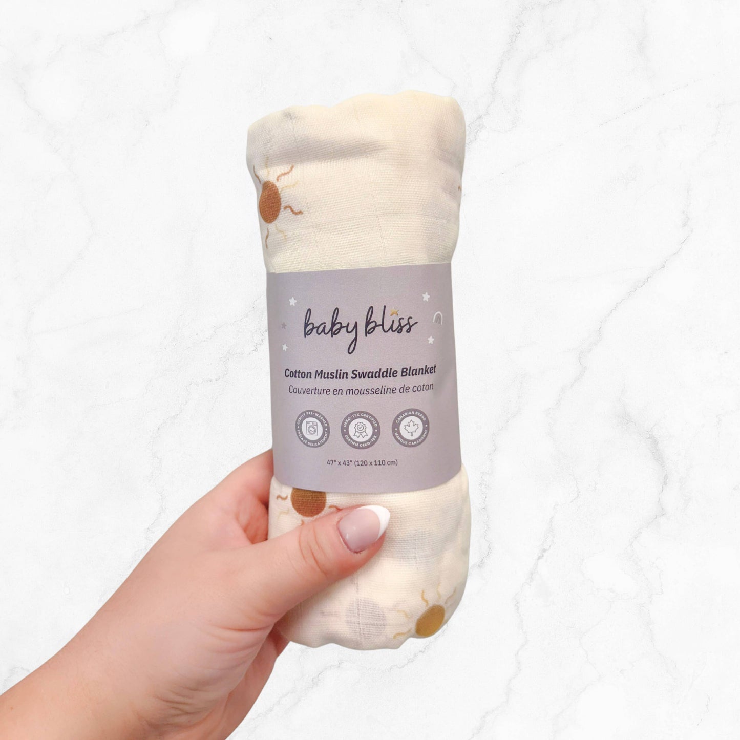 Baby Cotton Muslin Swaddle Blanket