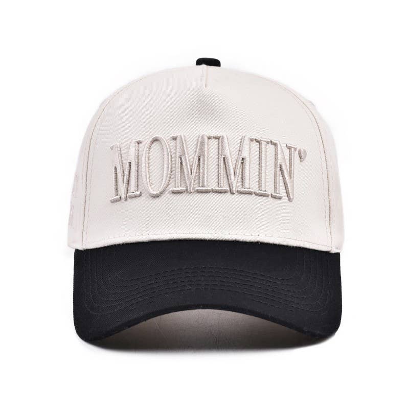 MOMMIN Embroidered Trucker Hat - Vintage Style | 40HW749