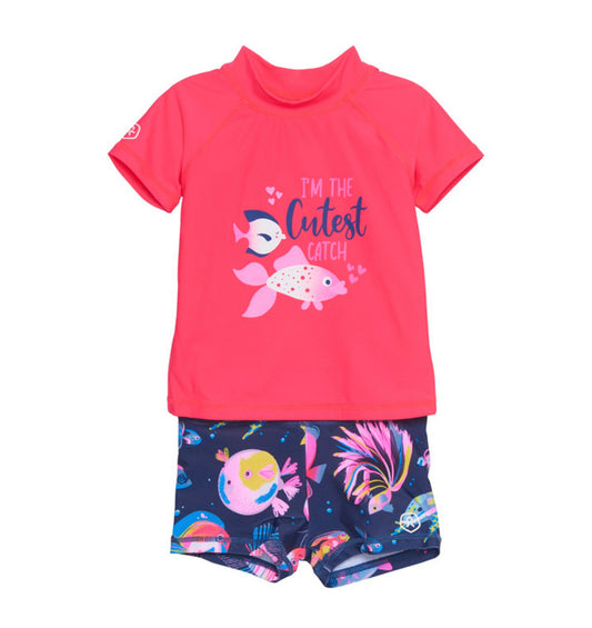 Baby/Kids Swim set - Hot Pink
