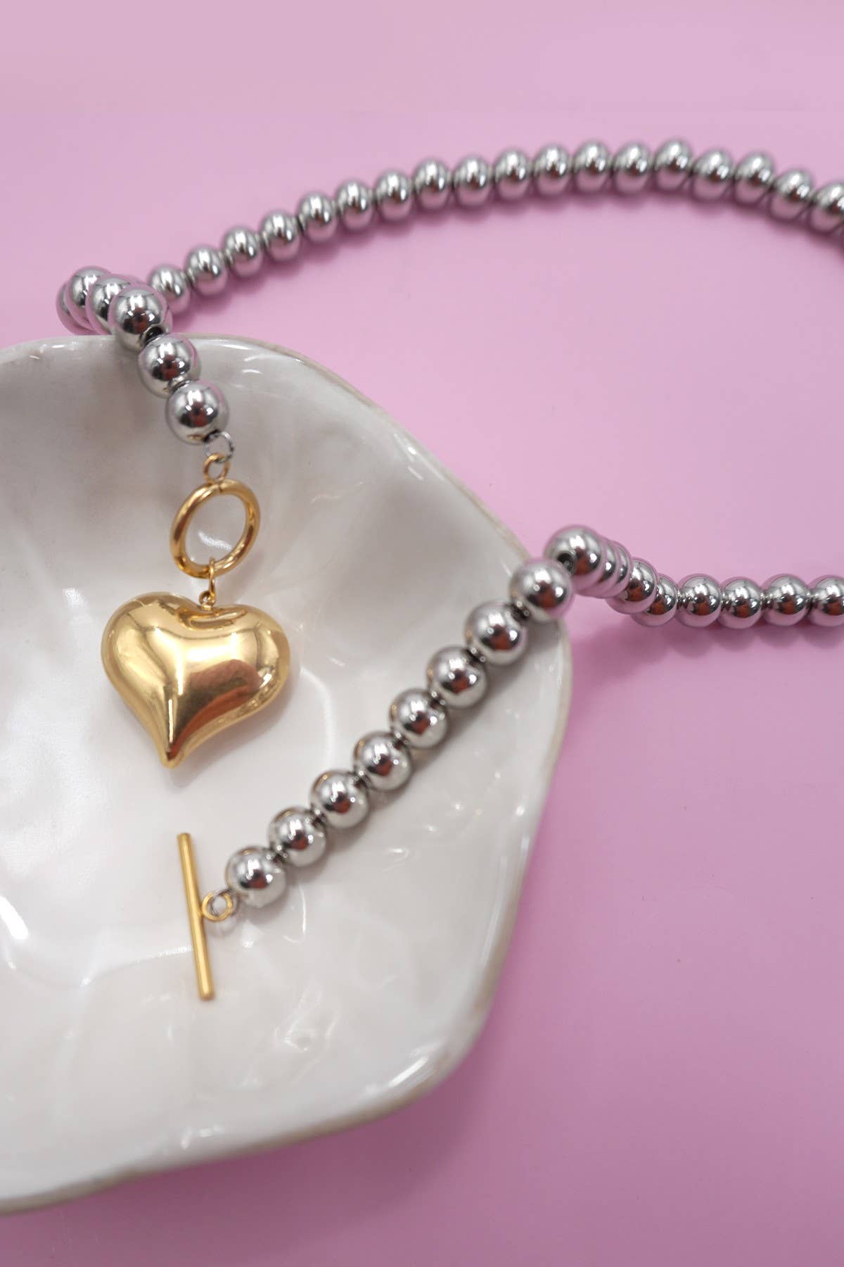 18K Stainless Steel Tarnish Free Waterproof Neck |