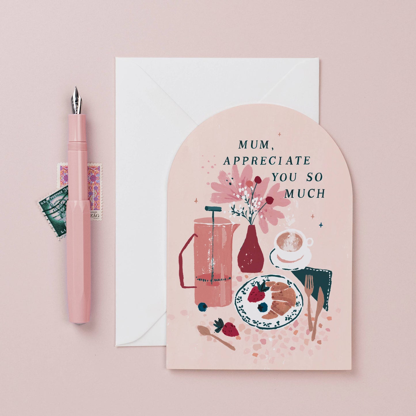 Mum Birthday Brunch Card | Female Birthday Card | Mom Cards