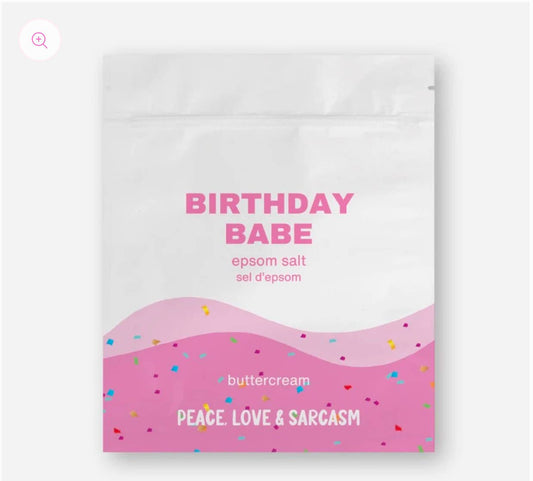 Bain de sel d'Epsom Birthday Babe