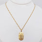Zodiac Design 18K Gold Plated 12 Constellation Necklace -FGS