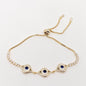 Multi-style Zircon-inlaid Evil Eye Bracelet