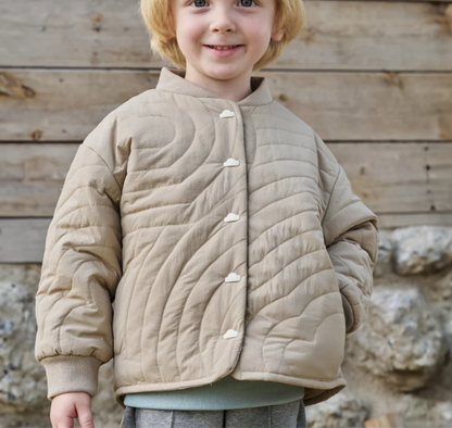 Recycled Nylon Taslon Quilted Cloud Jacket