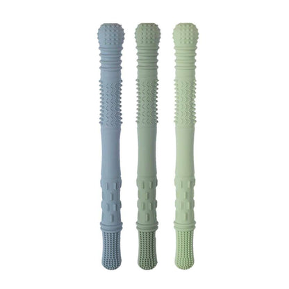 Hallow Teething Tubes - Dusty Rose/Dusty Pink/Almond